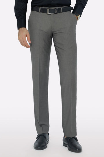 Light Brown Smart Fit Formal Trouser