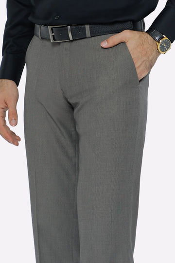 Light Brown Smart Fit Formal Trouser