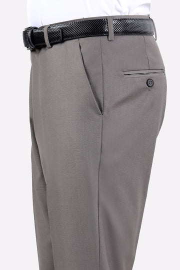 Olive Regular Fit Formal Trouser