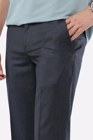 Black Smart Fit Formal Trouser
