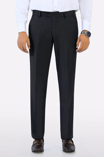 Black Smart Fit Formal Trouser