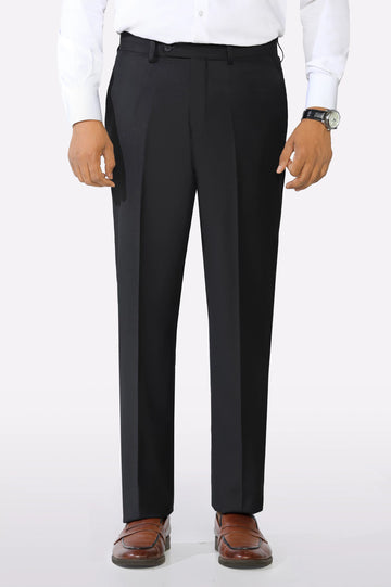 Black Slim Fit Formal Trouser
