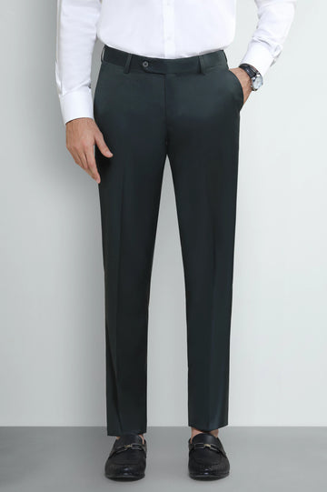 D-Olive Formal Trouser