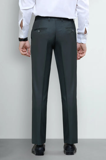D-Olive Formal Trouser