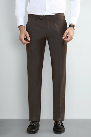 Brown Formal Trouser