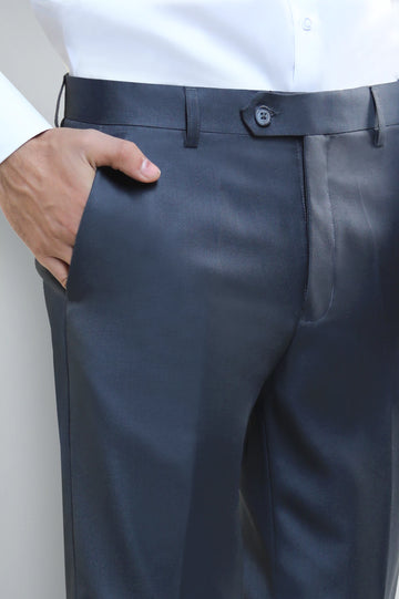 Charcoal Smart Fit Formal Trouser
