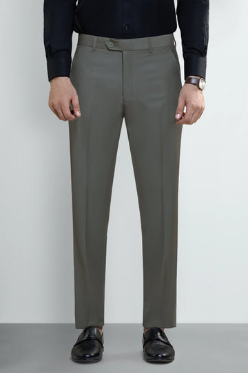 Light Grey Smart Fit Formal Trouser