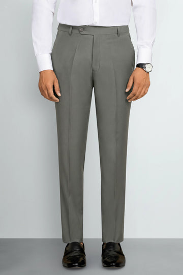 Light Brown Smart Fit Formal Trouser