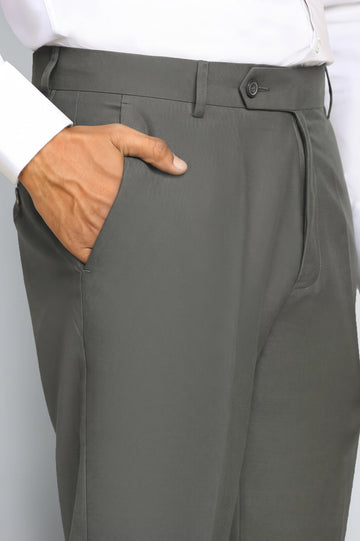 Light Brown Smart Fit Formal Trouser