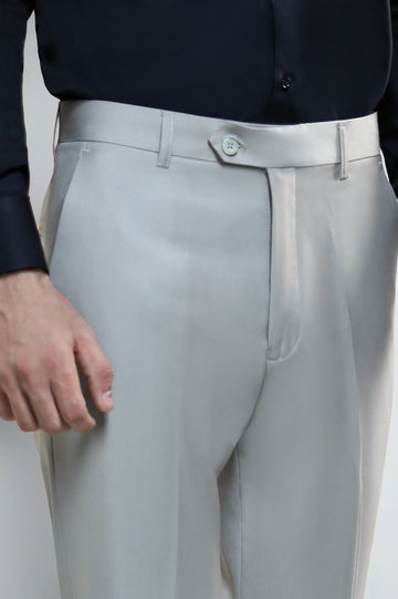 Sand Smart Fit Formal Trouser