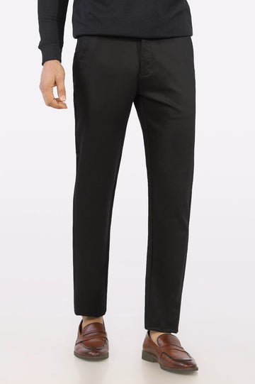 Grey Smart Fit Cotton Chino From Diners