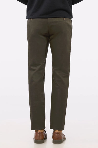 Green Smart Fit Cotton Chino From Diners