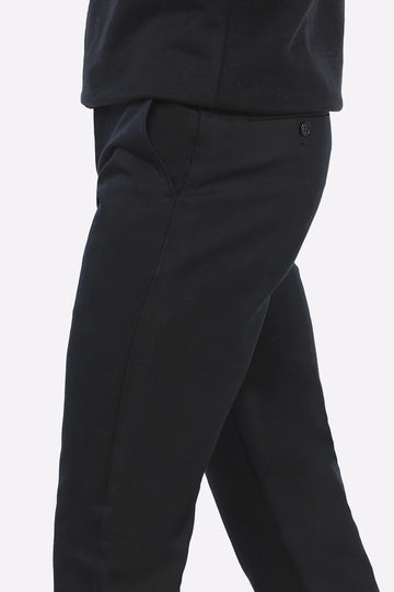 Navy Blue Smart Fit Cotton Chino From Diners