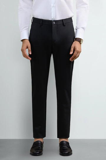 Black Stretchable Performance Pants