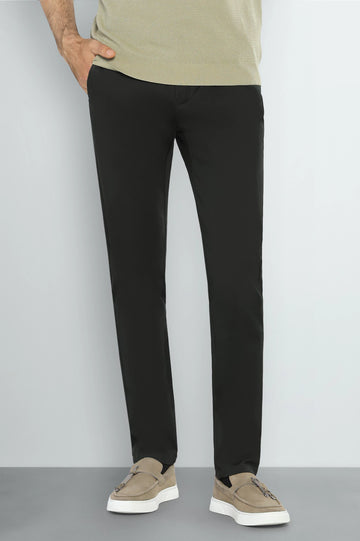 Dark Green Smart Fit Cotton Chino