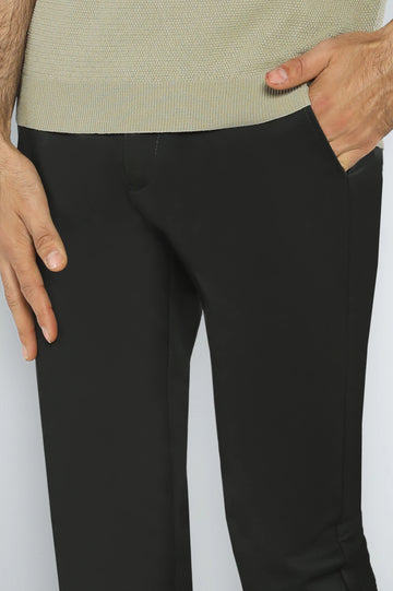 Dark Green Smart Fit Cotton Chino
