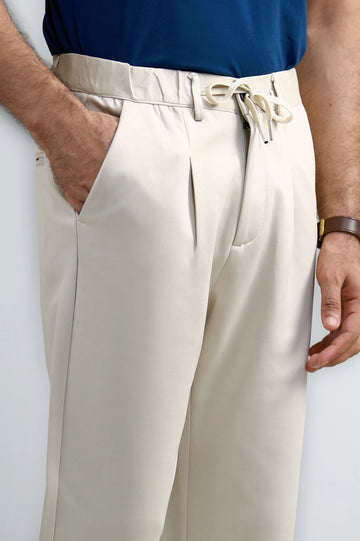 Fawn Smart Fit Casual Trouser