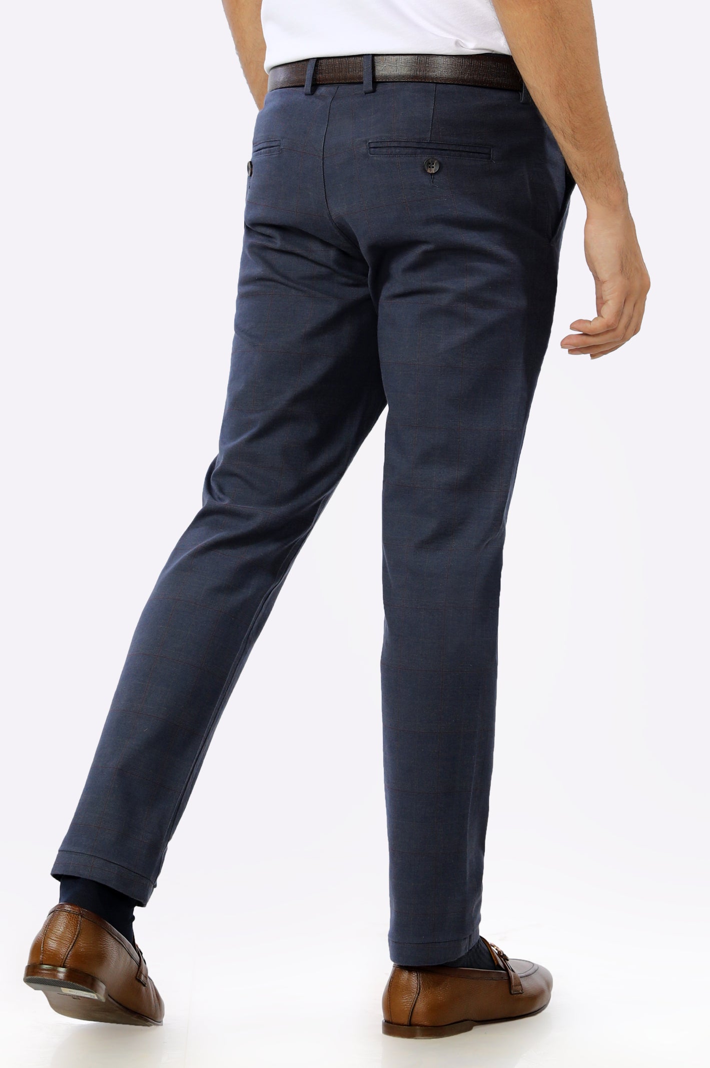 Navy Blue Smart Fit Cotton Chino – Diners Pakistan