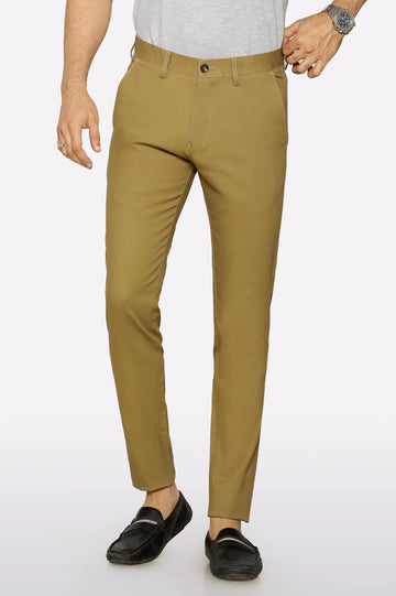 Camel Smart Fit Cotton Chino