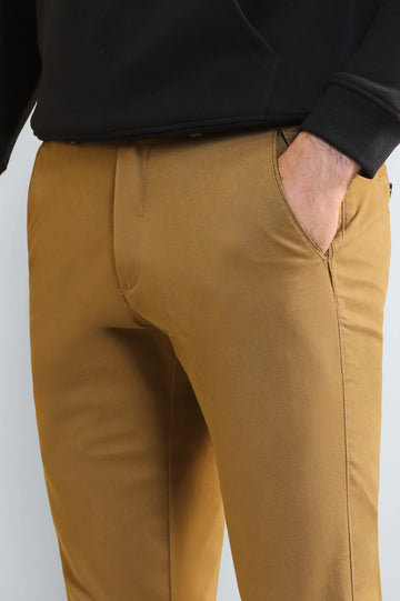 Camel Cotton Chino