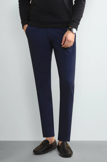 Navy Blue Cotton Chino