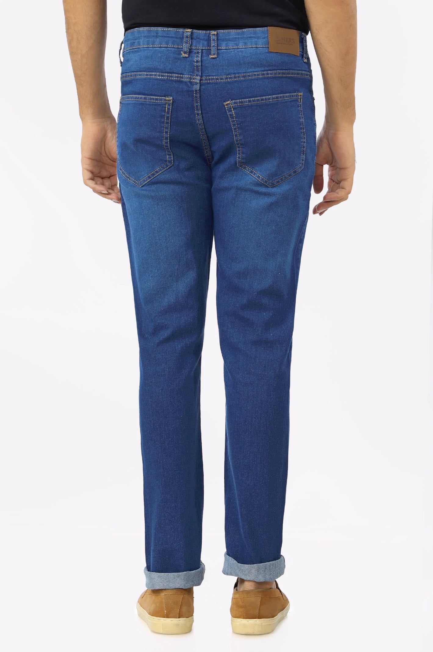 Blue Slim Fit Denim Jeans From Diners