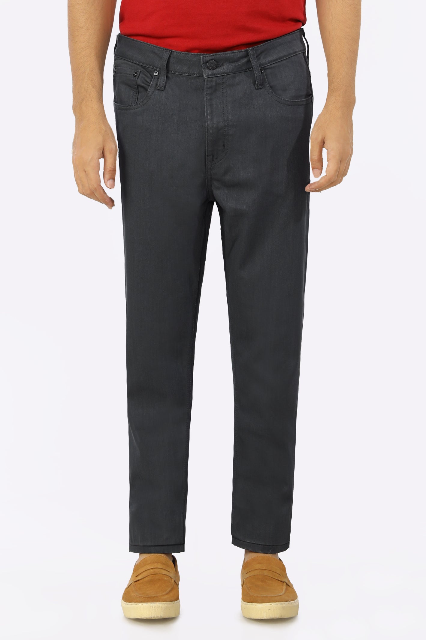 Dark Grey Smart Fit Denim Jeans From Diners