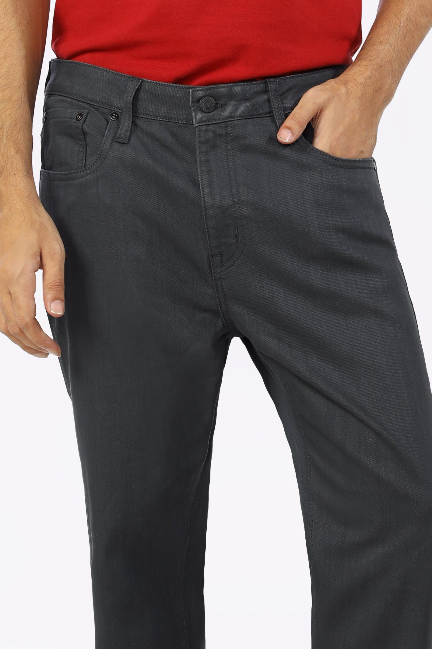 Dark Grey Smart Fit Denim Jeans From Diners