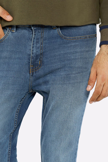 Dark Blue Slim Fit Jeans