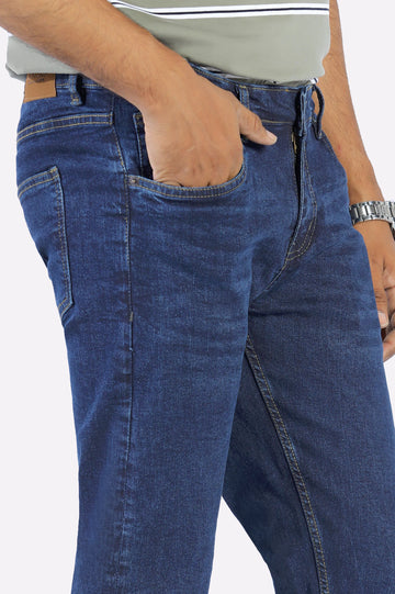 Dark Blue Slim Fit Jeans