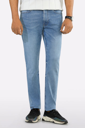 Medium Blue Modern Slim Fit Jeans