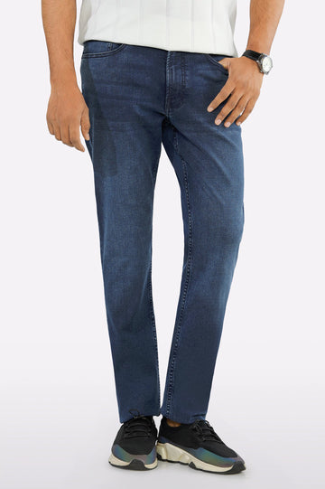 Medium Blue Modern Slim Fit Jeans