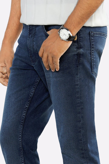 Medium Blue Modern Slim Fit Jeans