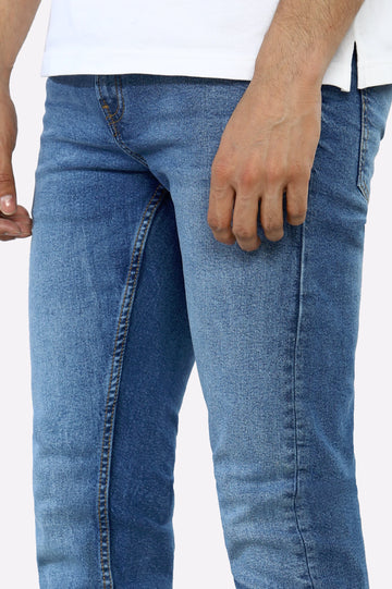 Medium Blue Tailored Fit Jeans