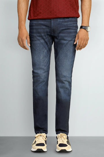 Blue Modern Slim Fit Jeans