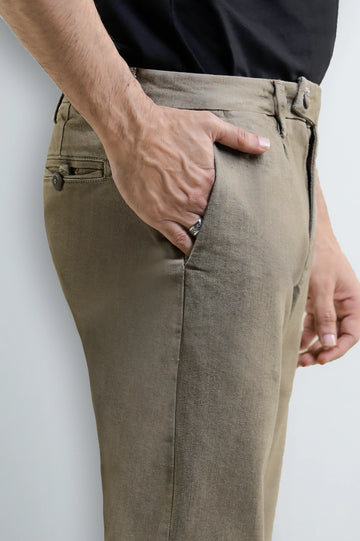 Khaki Slim Fit Jeans