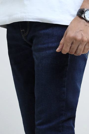Dark Blue Slim Fit Jeans