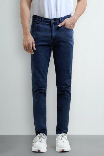 Dark Blue Slim Fit Jeans