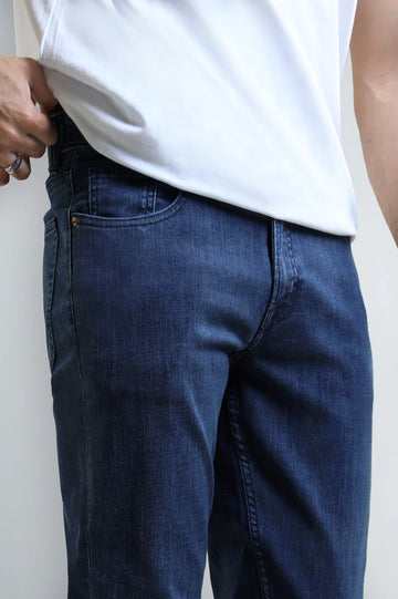 Dark Blue Slim Fit Jeans