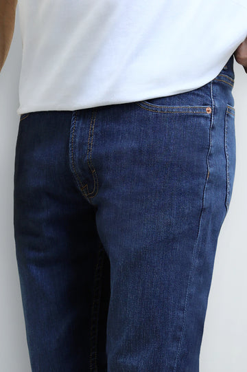 Dark Blue Slim Fit Jeans