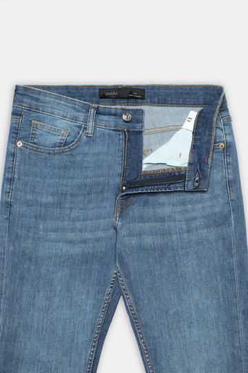 Medium Blue Slim Fit Jeans
