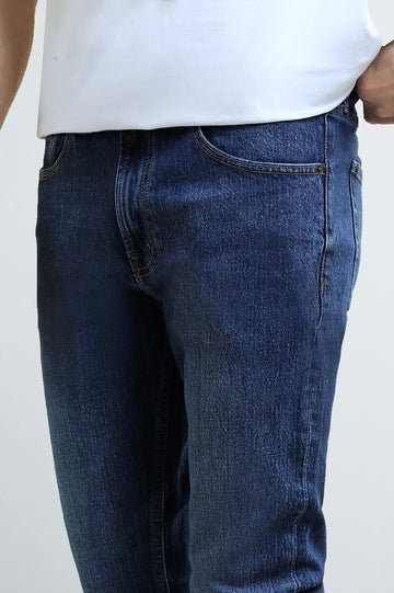 Dark Blue Slim Fit Jeans
