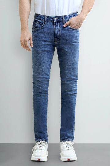 Dark Blue Slim Fit Jeans