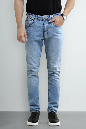 Light Blue Slim Fit Jeans