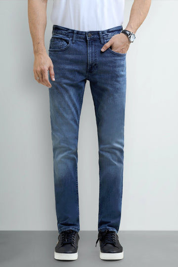 Dark Blue Slim Fit Jeans