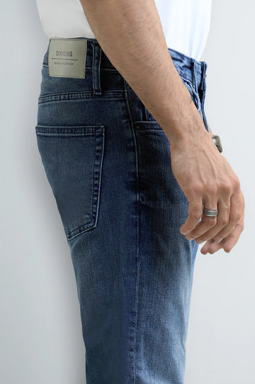 Dark Blue Slim Fit Jeans
