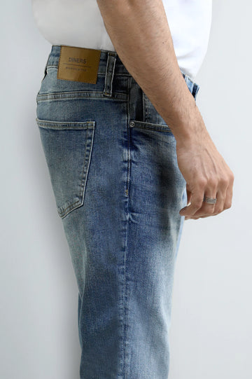 Light Blue Slim Fit Jeans
