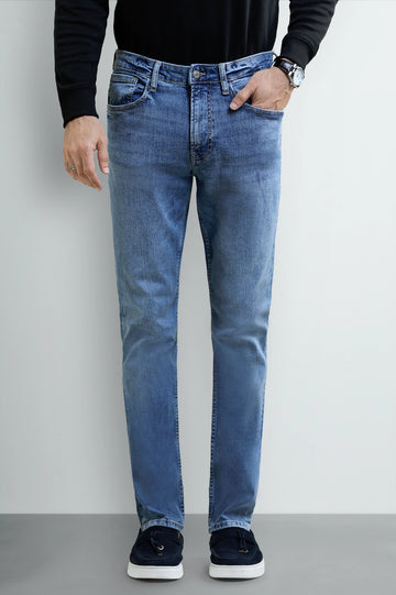 Light Blue Slim Fit Jeans
