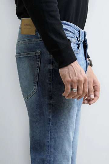 Medium Blue Slim Fit Jeans