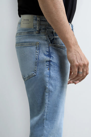 Light Blue Slim Fit Jeans